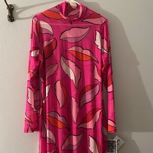 NWT Sammy B adult mesh midi dress